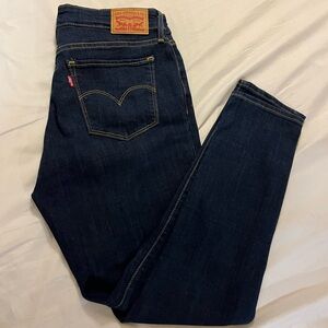 Levi’s 711 Skinny Jeans Dark Wash